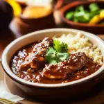 Chicken Mole Dish