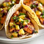 Chipotle Honey Salmon Tacos Delight