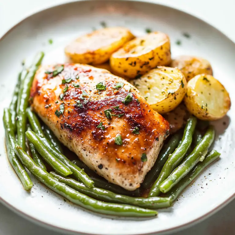 Chicken Green Beans and Potatoes
