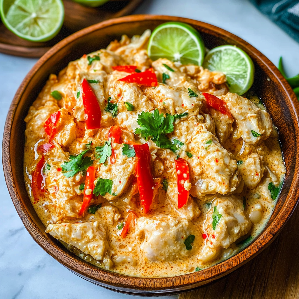 Recipe preparation for Coconut Milk Chicken