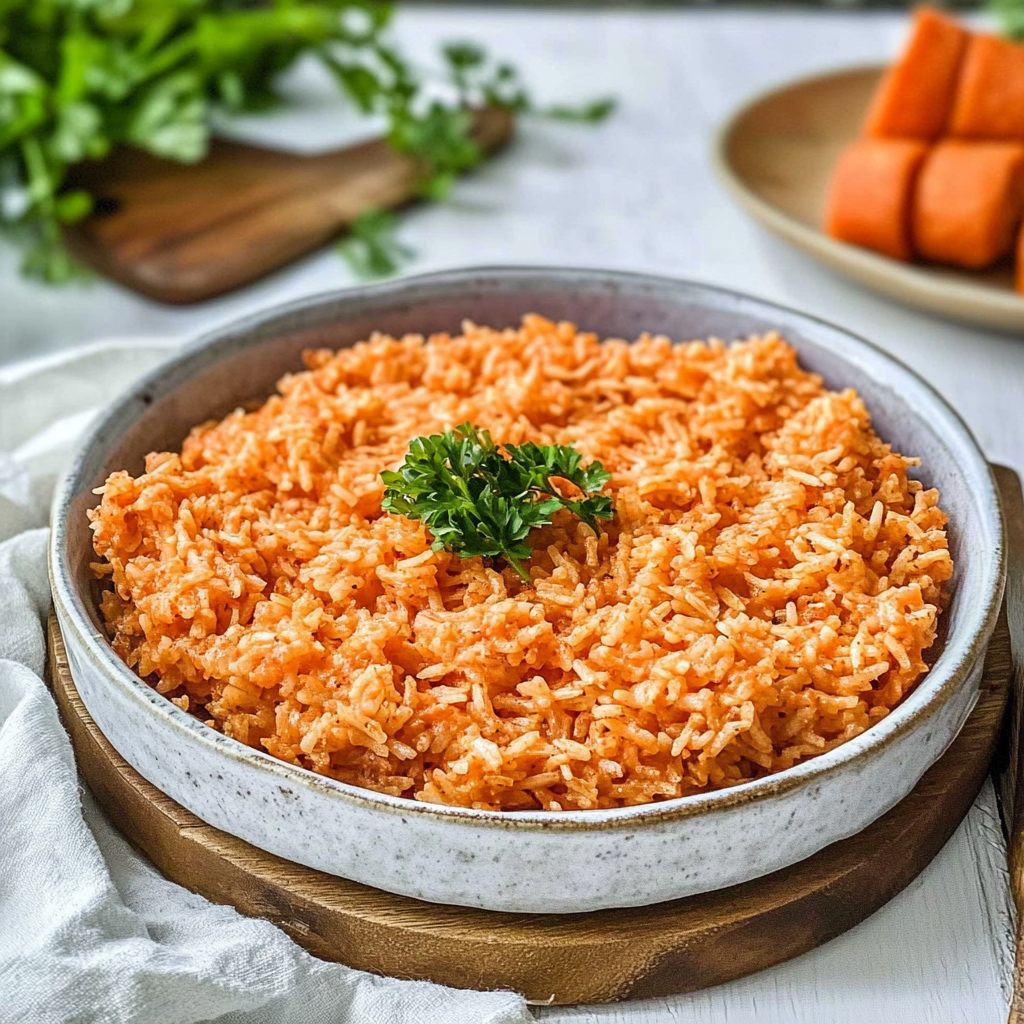 Recipe preparation for Spanish Rice