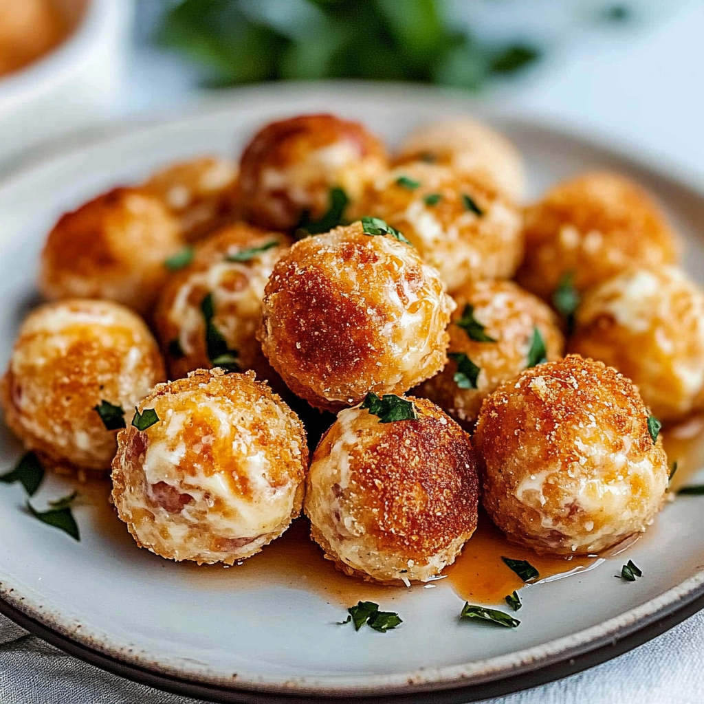 Recipe preparation for Cream Cheese Sausage Balls
