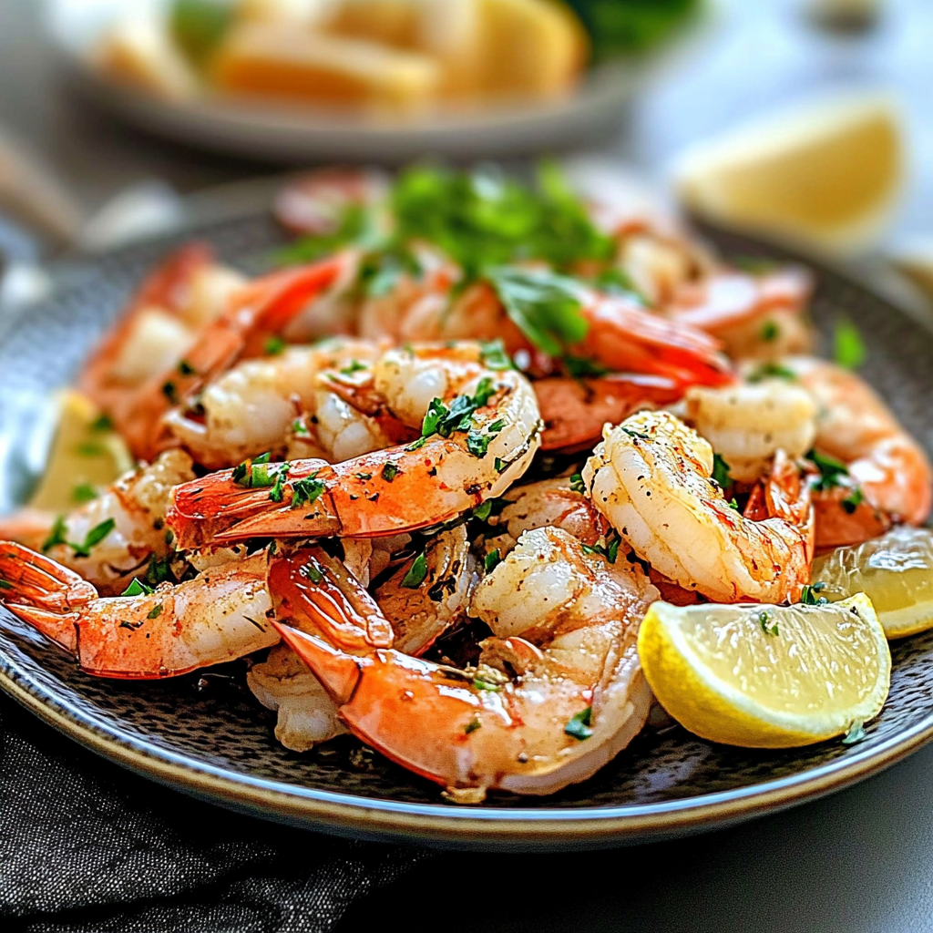 Recipe preparation for Juicy Shrimp Recipe