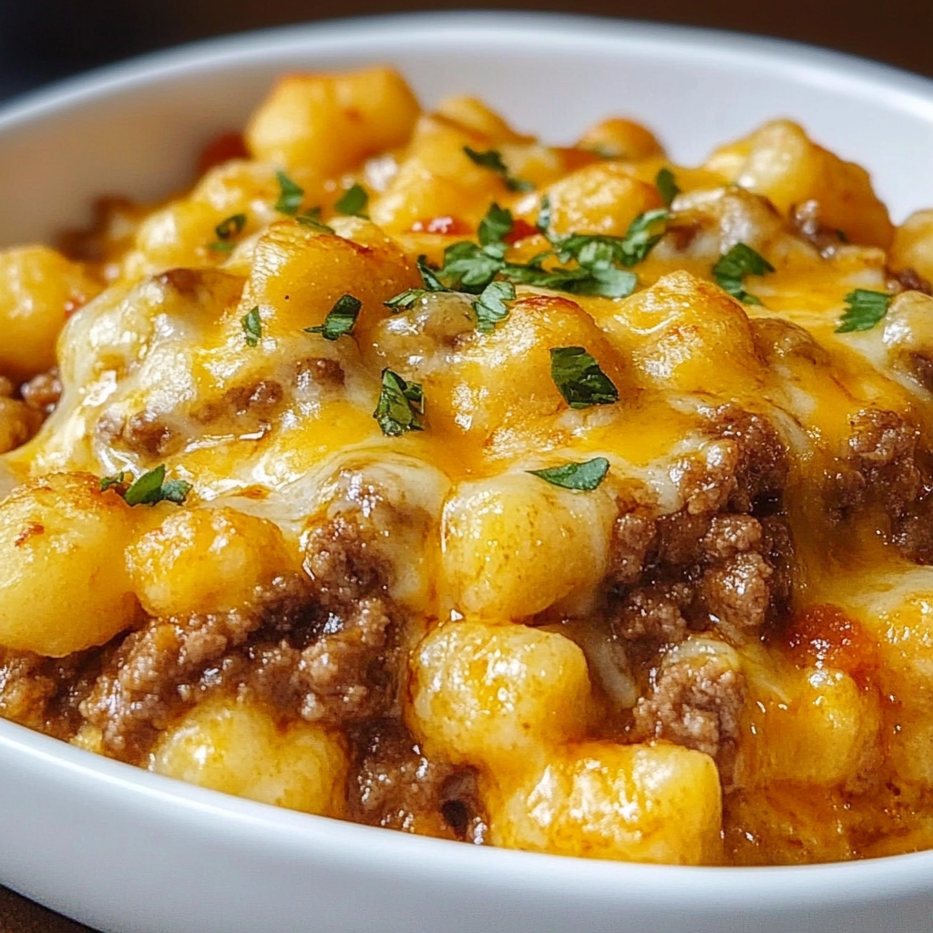 Recipe preparation for Cowboy Casserole