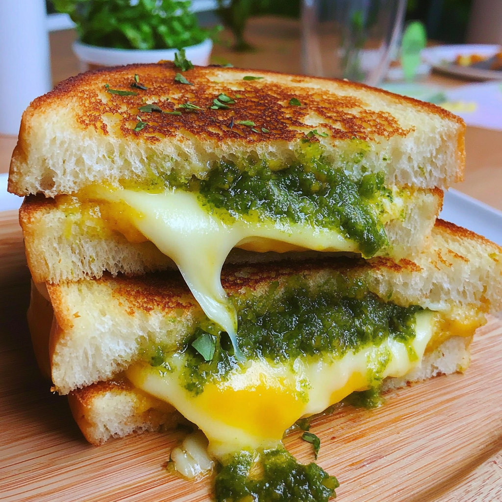 Recipe preparation for Chutney Grilled Cheese Sandwich