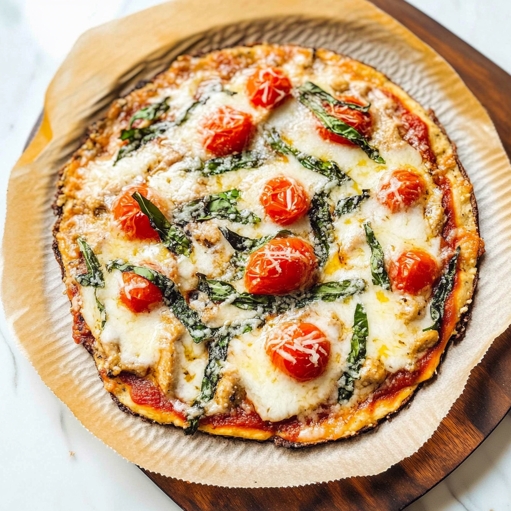 Recipe preparation for Chicken Pizza Crust