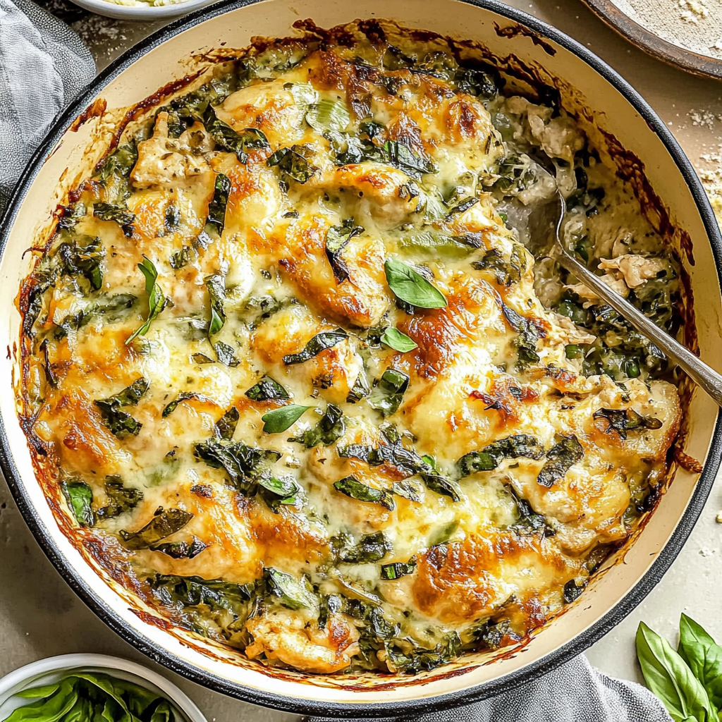 Recipe preparation for Creamy Ricotta Chicken Pasta