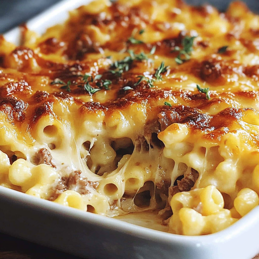 Recipe preparation for Pulled Pork Mac and Cheese