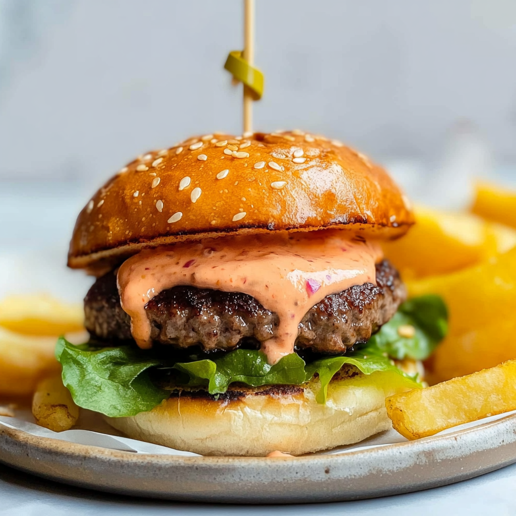 Recipe preparation for Healthy Beef Burgers