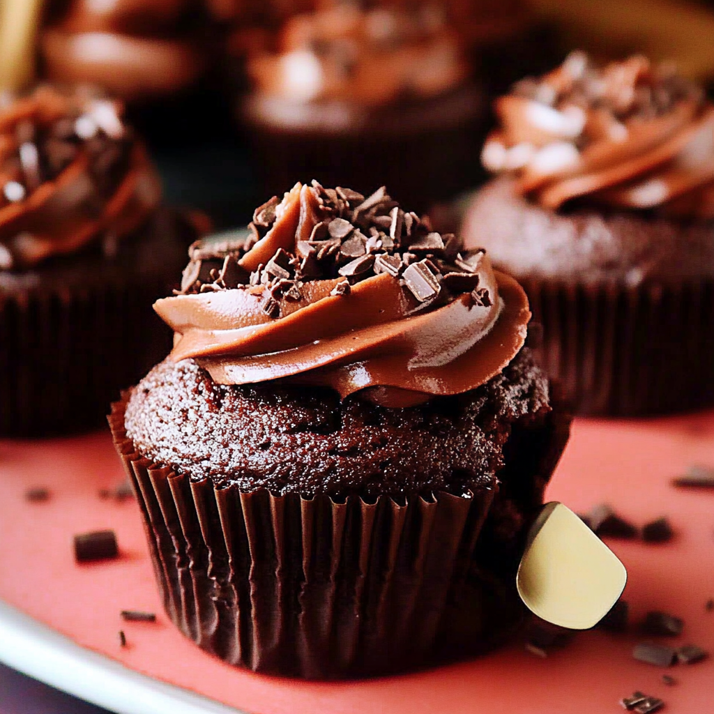 Recipe preparation for Best Chocolate Cupcakes