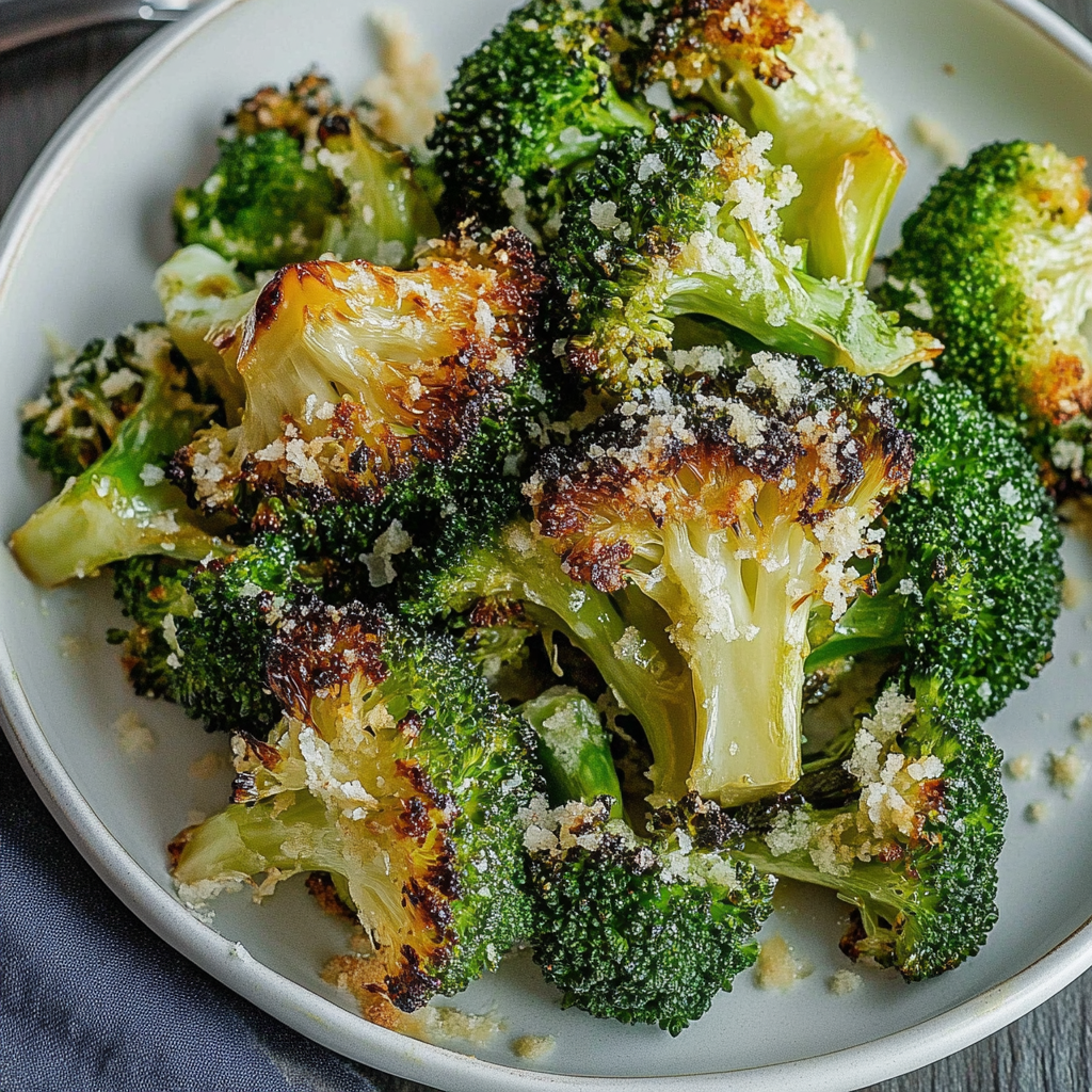 Recipe preparation for Oven Roasted Broccoli