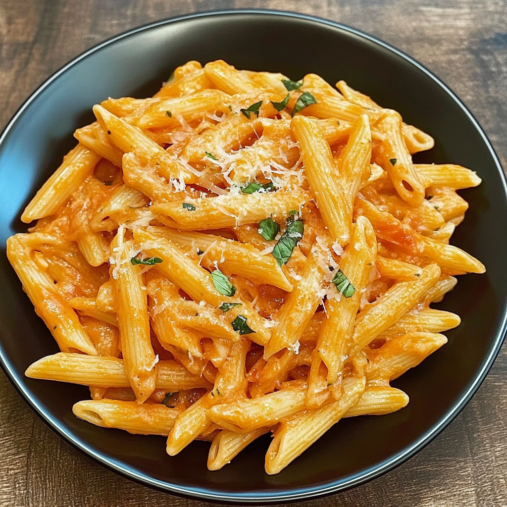 Recipe preparation for Gigi Hadid Pasta