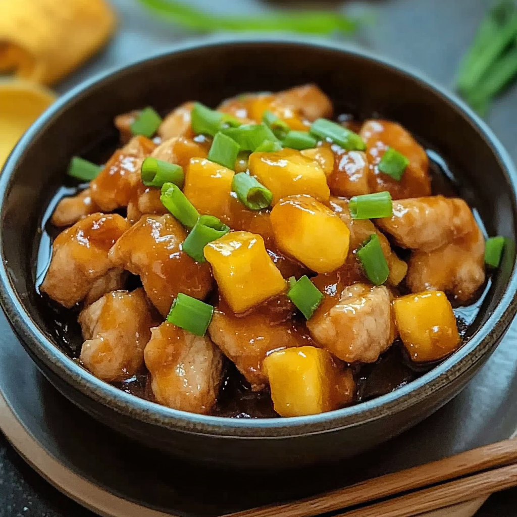 Recipe preparation for Asian Mango Chicken