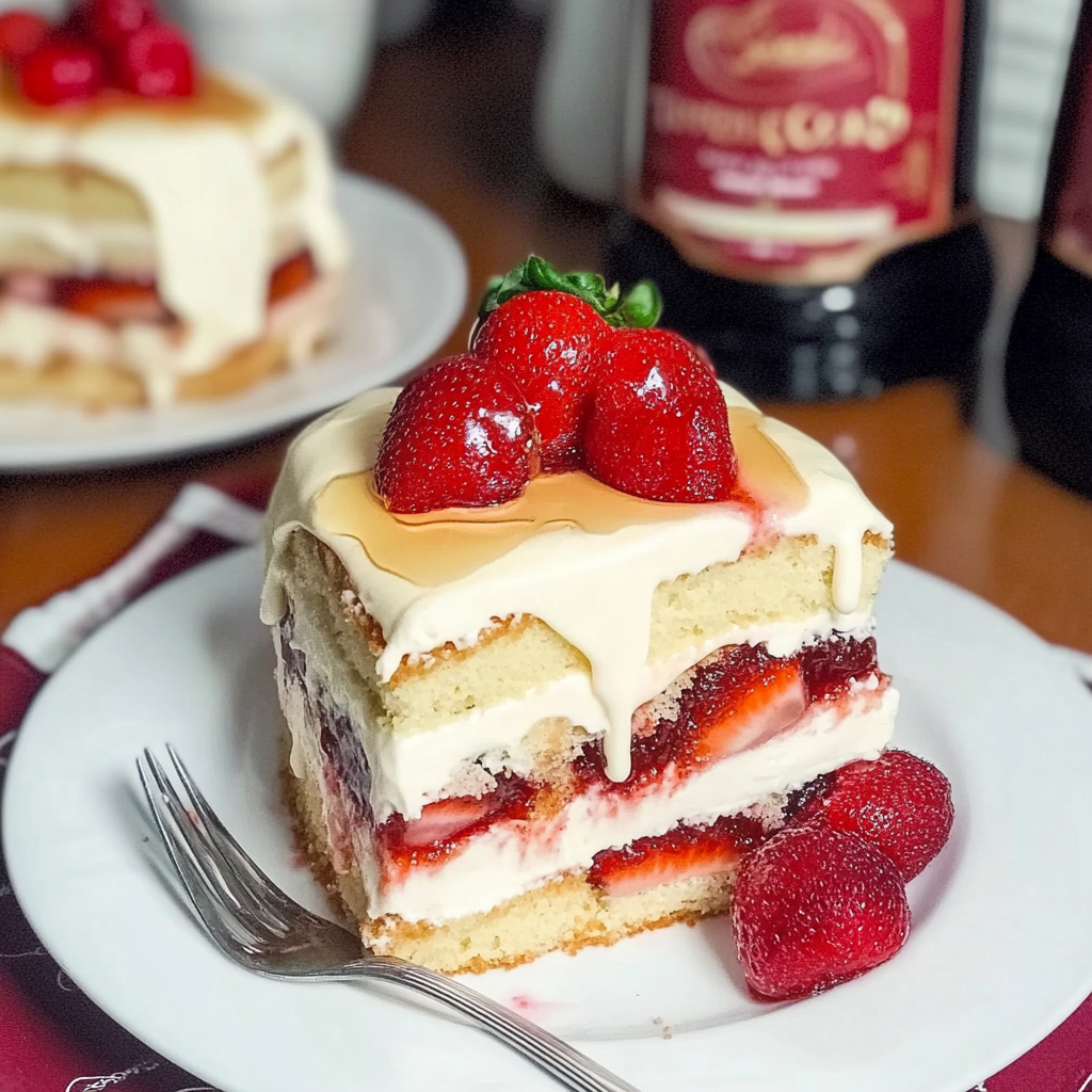 Recipe preparation for trawberry Tiramisu Recipe