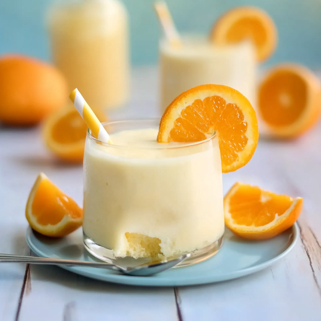 Recipe preparation for Classic Orange Julius