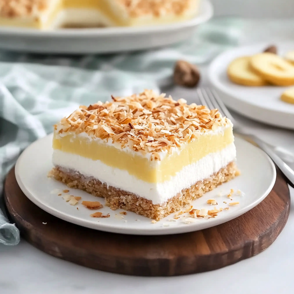 Recipe preparation for Coconut Delight