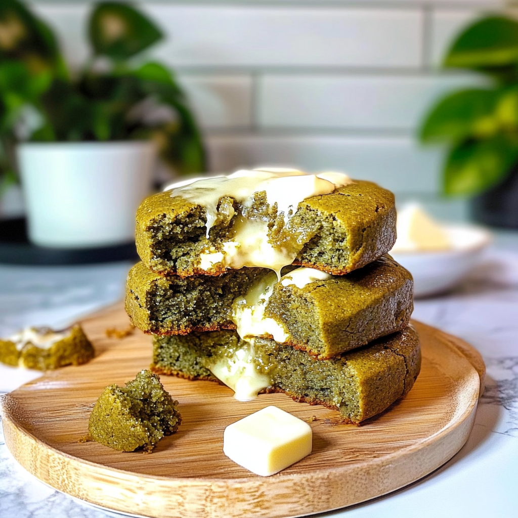 Recipe preparation for Matcha Cookies