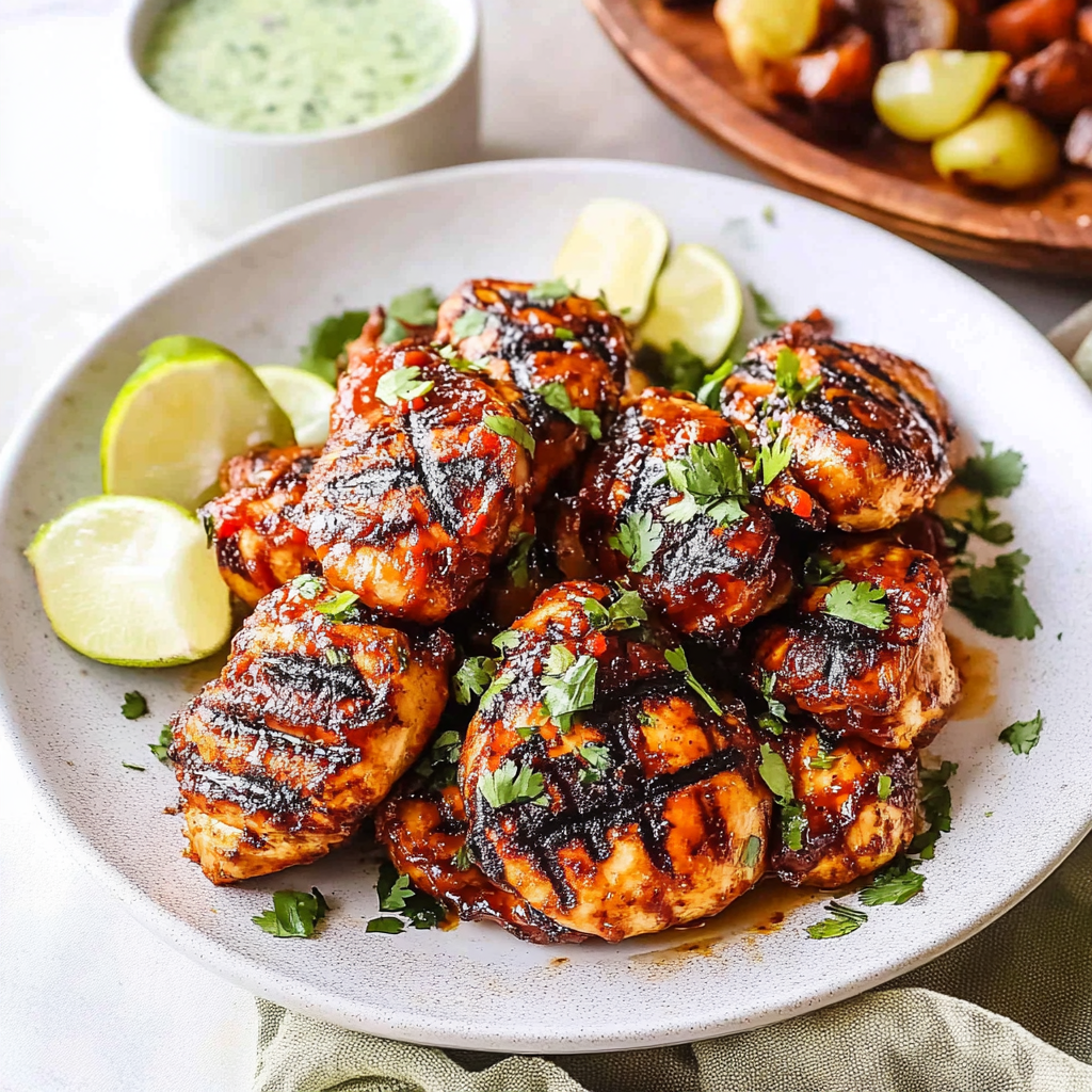 Recipe preparation for Chicken Asado Recipe