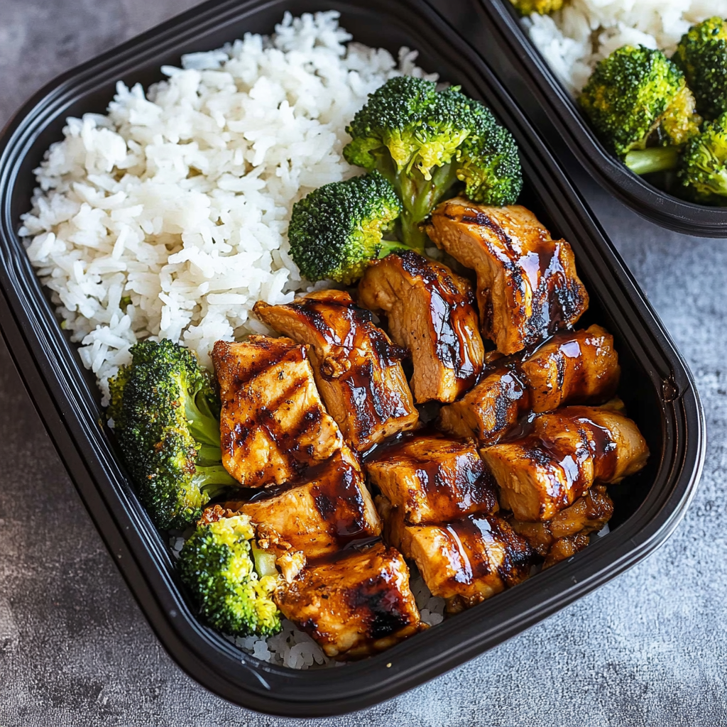 Recipe preparation for Chicken, Rice and Broccoli