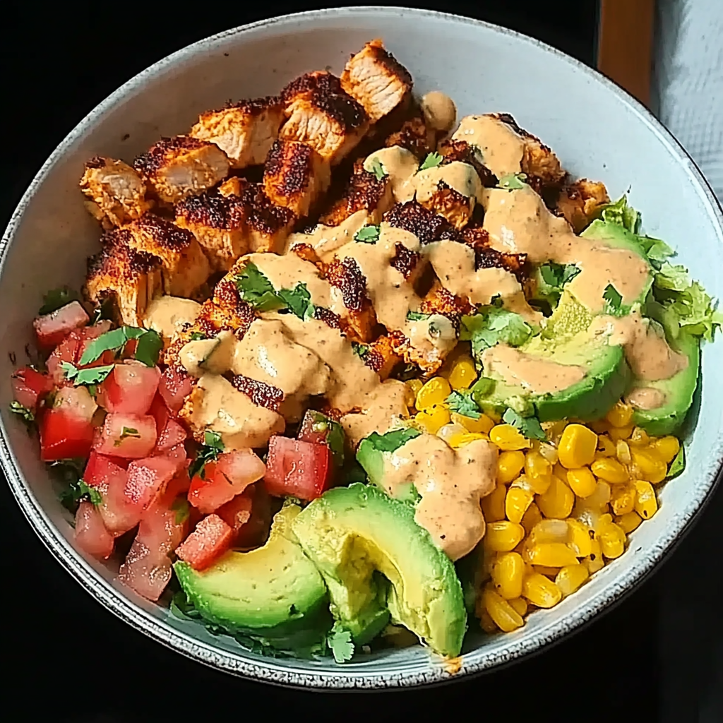 Recipe preparation for Southwest Chicken Burrito Bowls