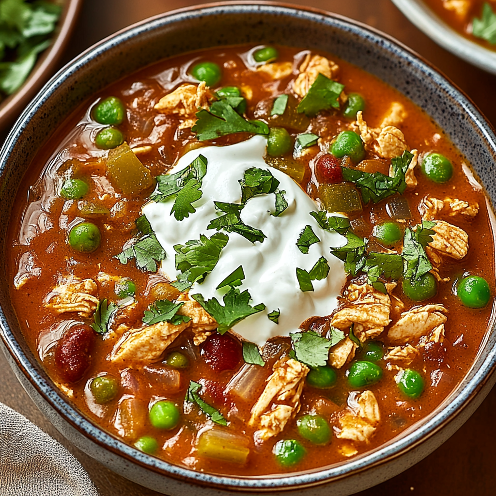 Recipe preparation for Buffalo Chicken Chili