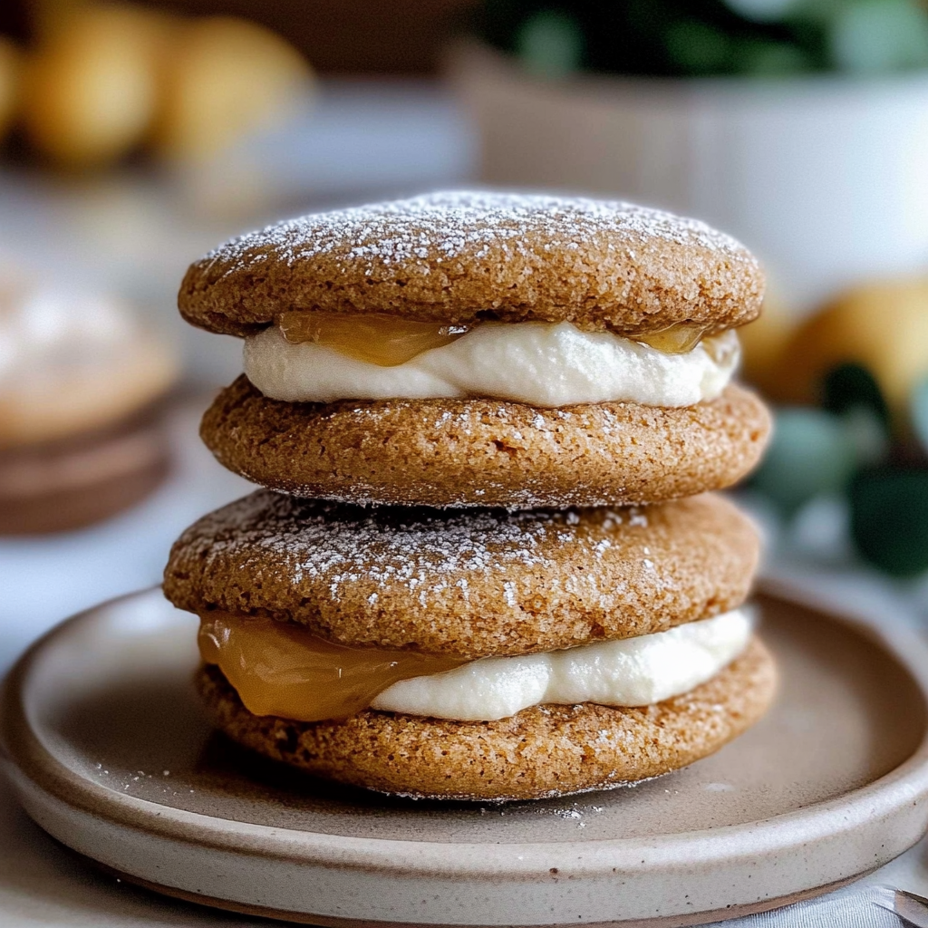 Recipe preparation for Apple Cider Whoopie Pies