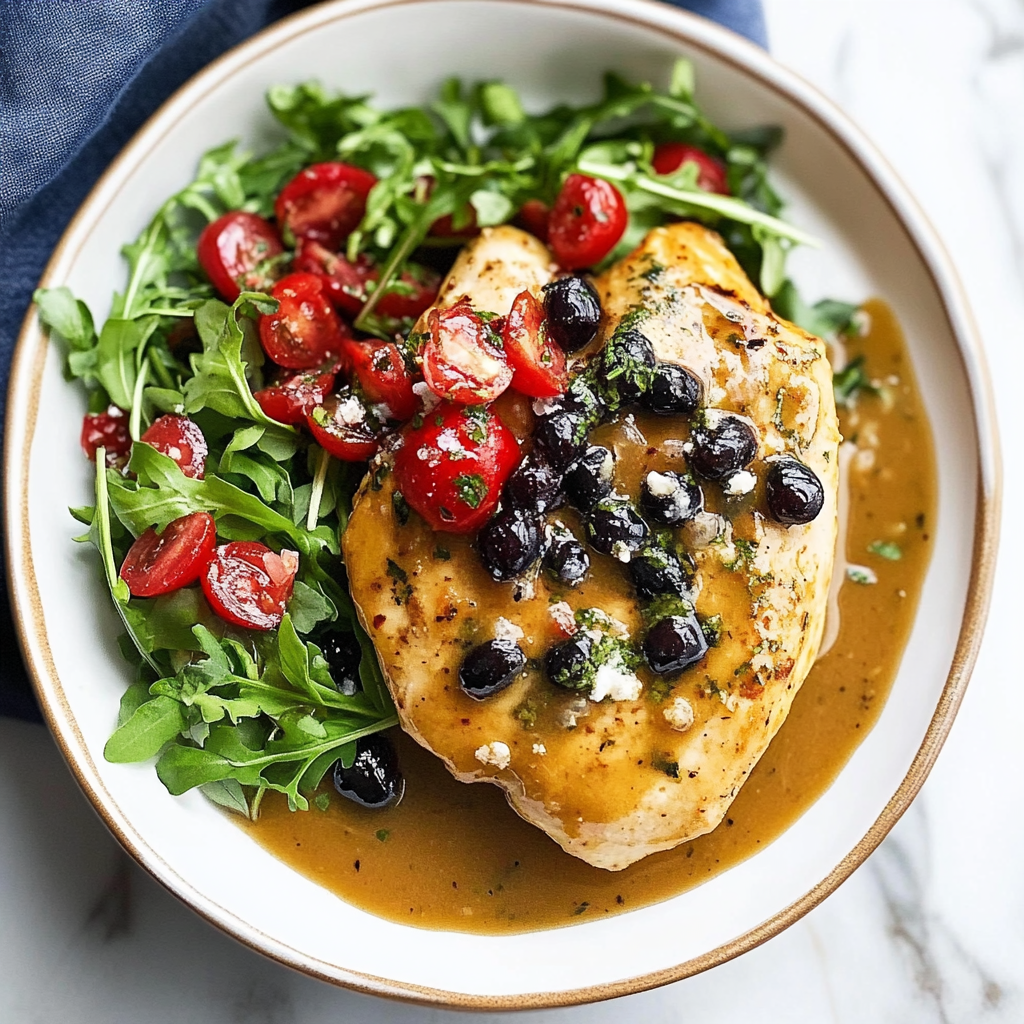 Recipe preparation for Balsamic Chicken