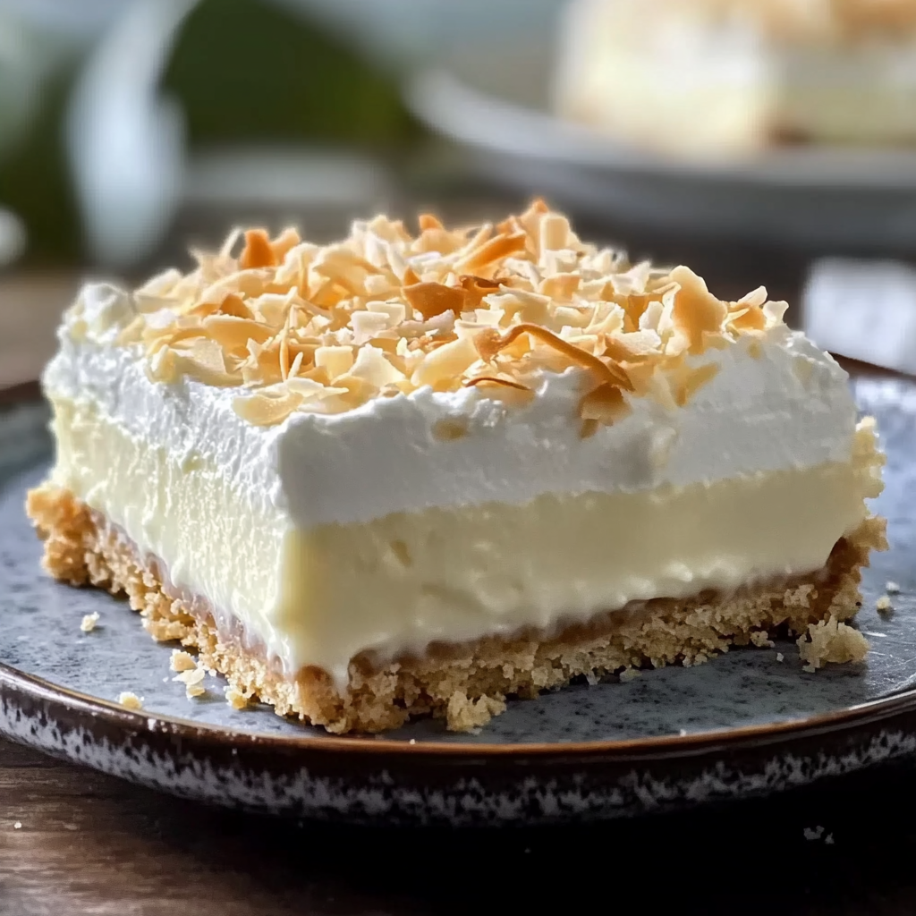 Recipe preparation for Coconut Cream Lush
