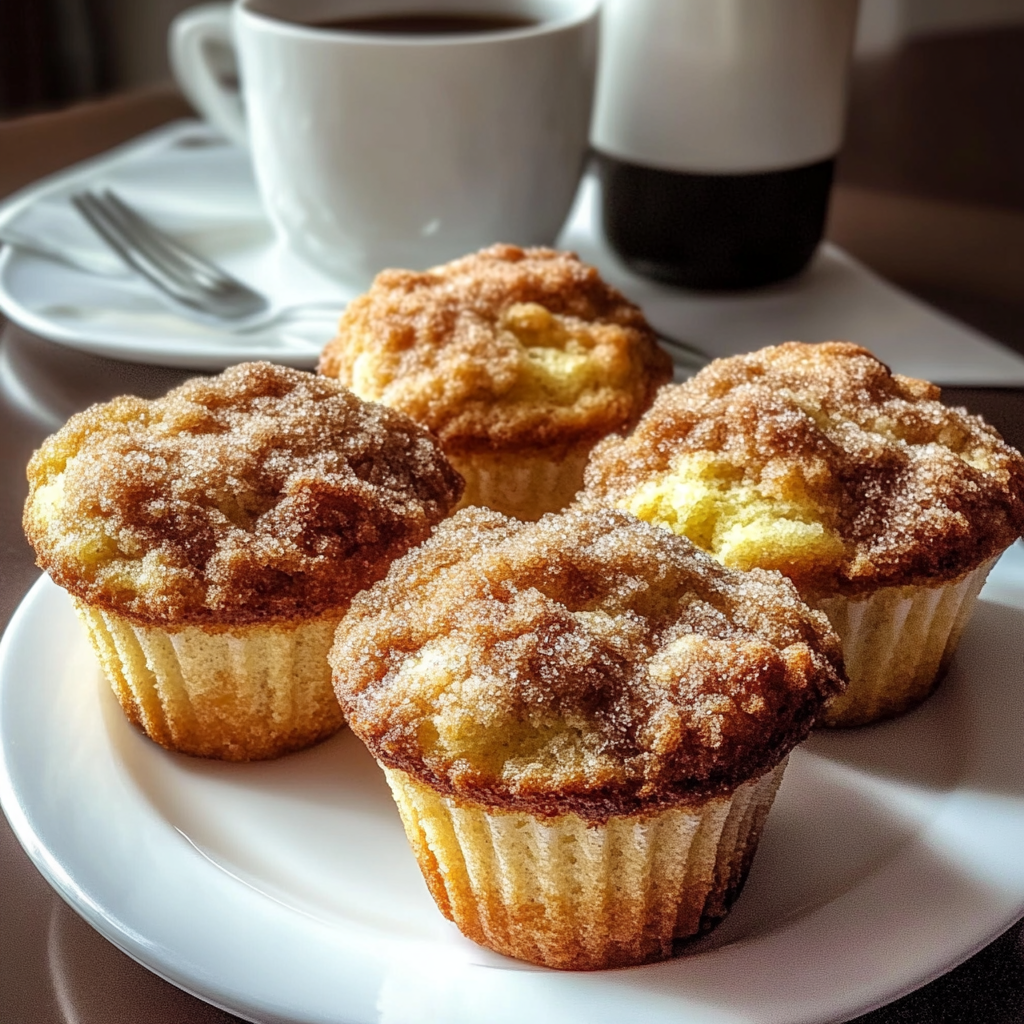 Recipe preparation for Coffee Cake Muffins