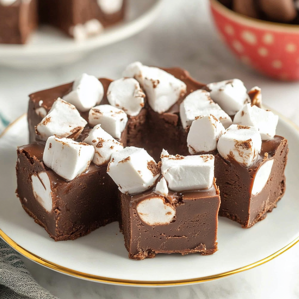Recipe preparation for Hot Chocolate Fudge
