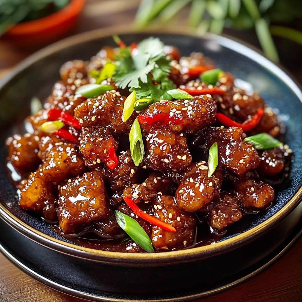 Recipe preparation for Crispy Chili Beef