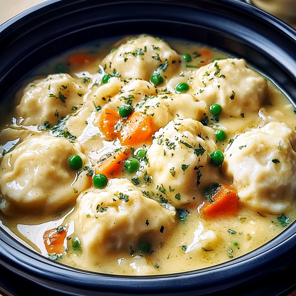 Recipe preparation for Chicken and Dumplings
