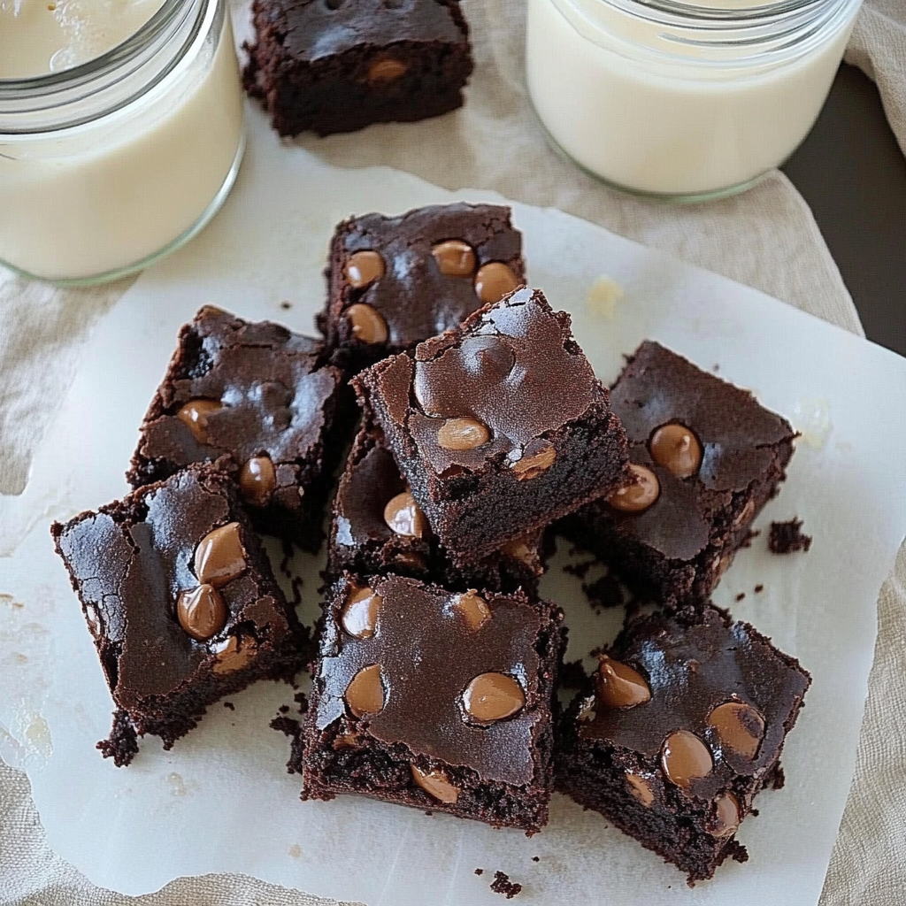 Recipe preparation for Flourless Black Bean Brownies
