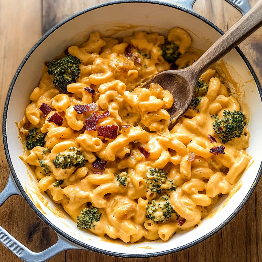 Recipe preparation for Healthy Mac & Cheese