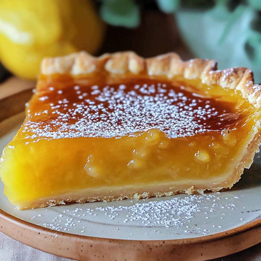 Recipe preparation for Salted Honey Pie