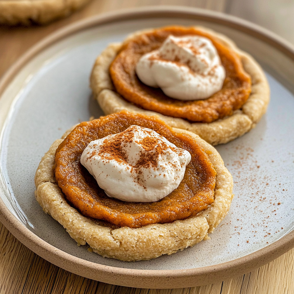 Recipe preparation for Vegan Pumpkin Pie Cookies