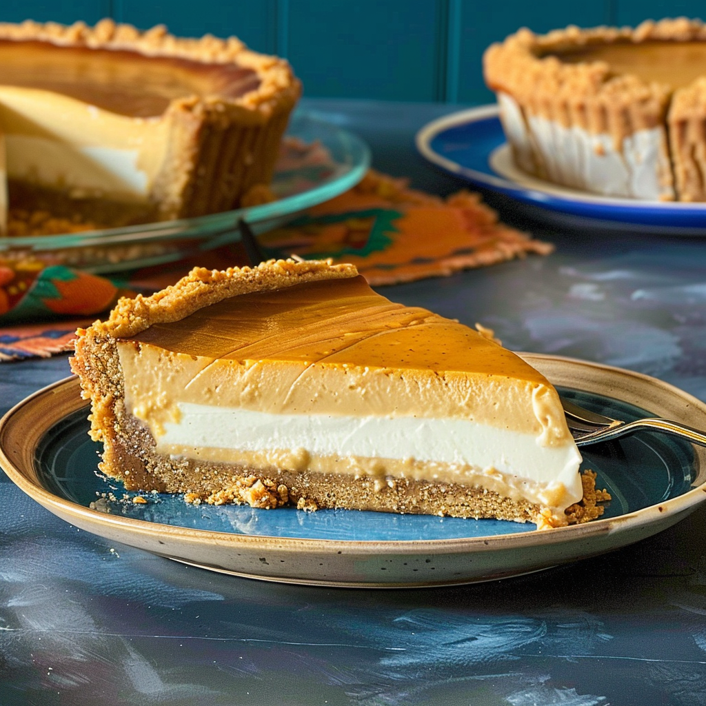Recipe preparation for pumpkin-Spice Cheesecake
