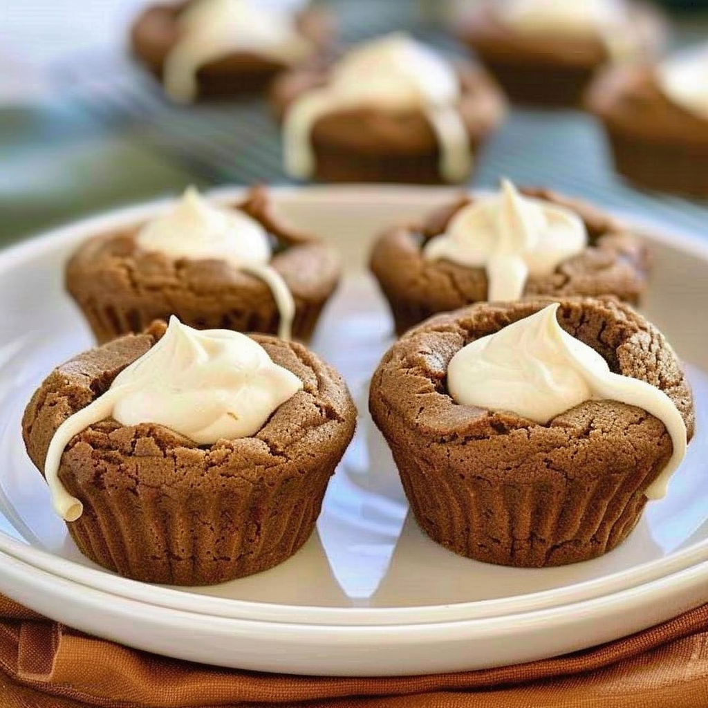 Recipe preparation for Gingerbread Caramel Cookie Cups