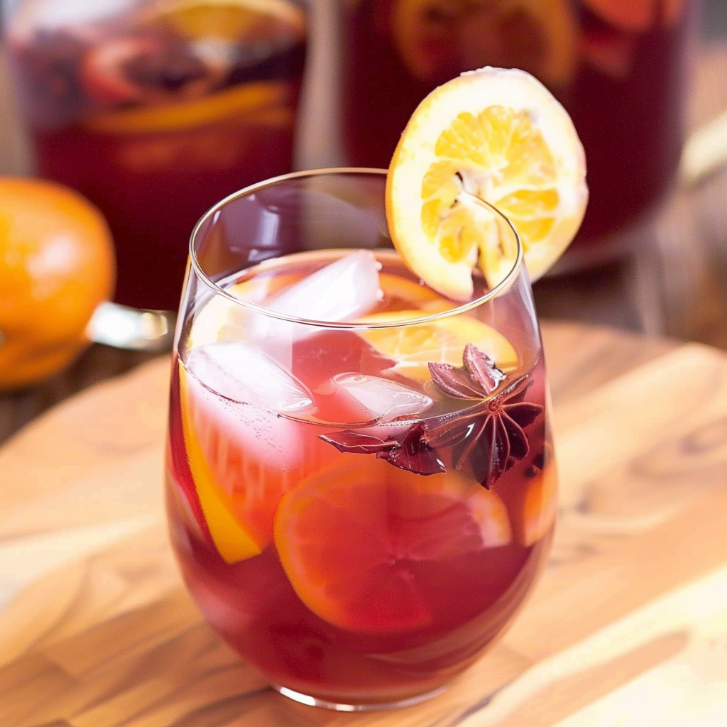 Recipe preparation for Big Batch Sangria