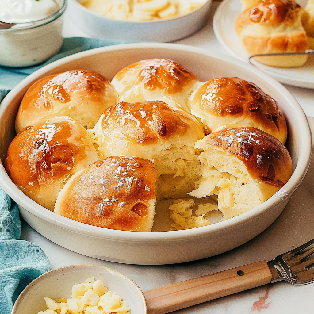 Recipe preparation for Potato Dinner Rolls