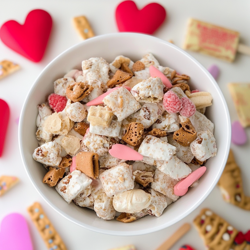 Recipe preparation for Cupid Crunch