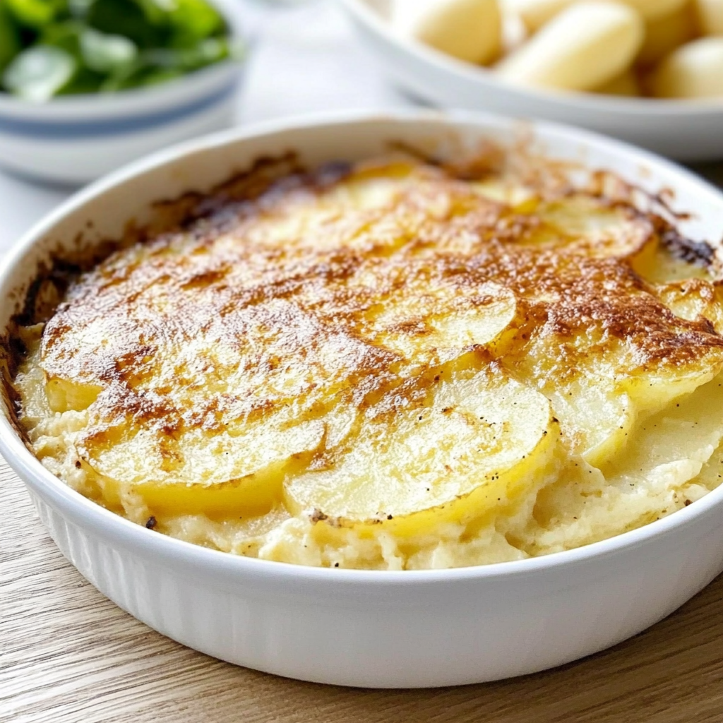 Recipe preparation for Potato Dauphinoise