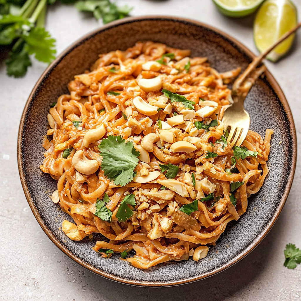 Recipe preparation for Vegan Peanut Noodles